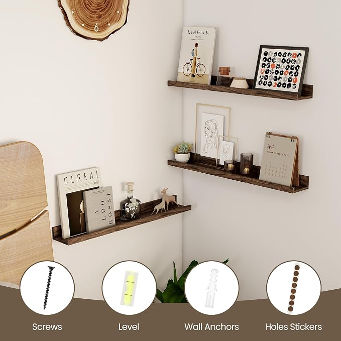 Axeman Floating Shelves for Wall - Image 5
