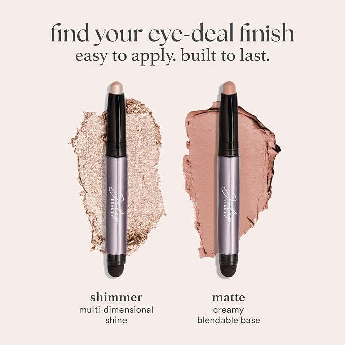 Julep Eyeshadow 101 Cream-to-Powder Waterproof Shadow Stick – Red Wine Shimmer - Image 8