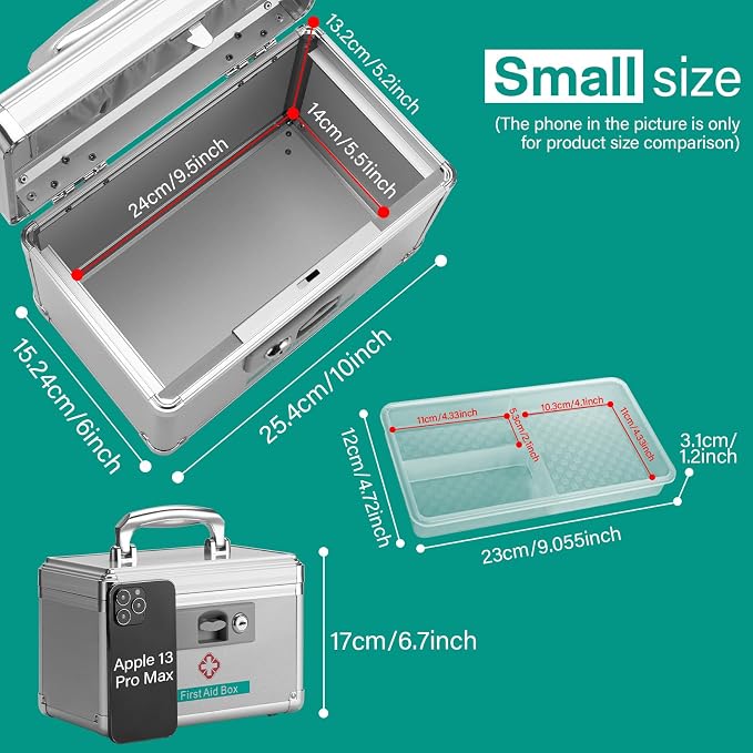 Metal Medicine Storage Box - Image 2