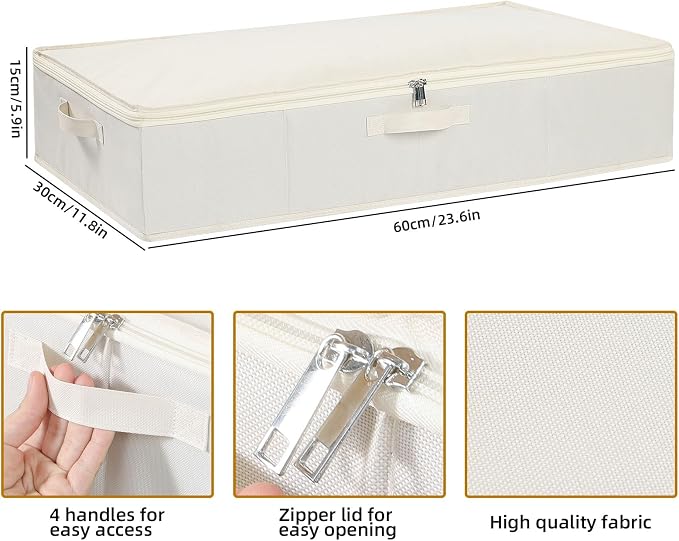 Clothes Organizers, Under Bed Storage Containers, Storage Bins - Image 5