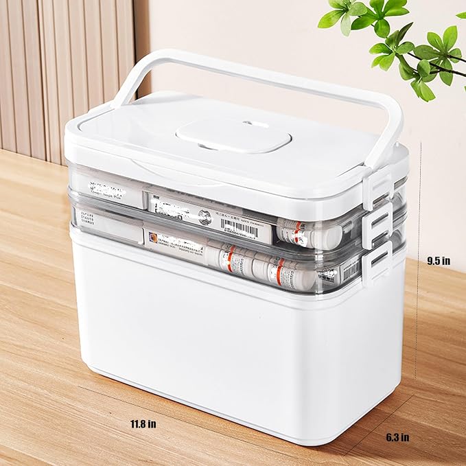 3-Tier Medicine Cabinet Organizer - Image 2