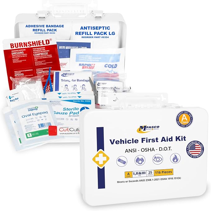 MFASCO Vehicle First Aid Kit by MFASCO