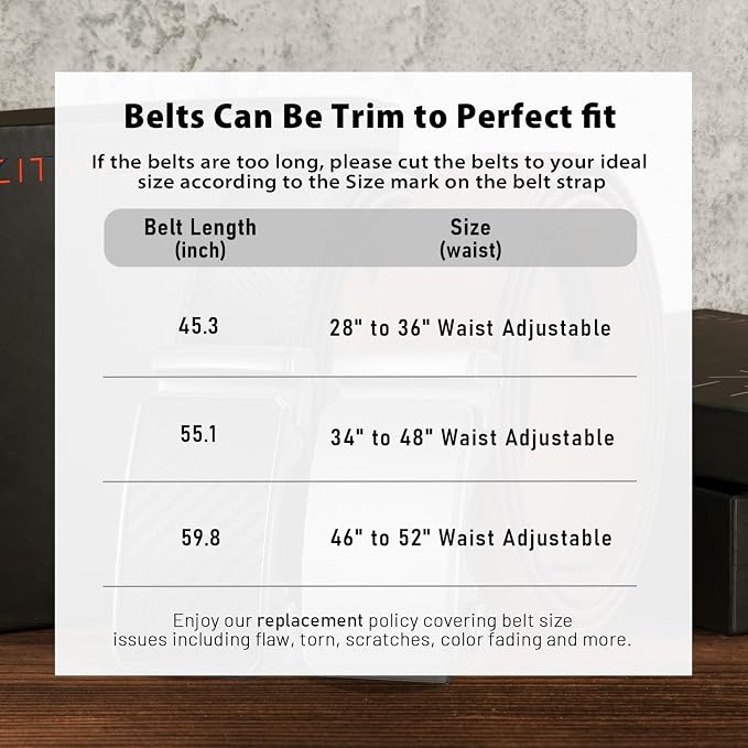 Zitahli Ratchet Belt for Men - Image 3