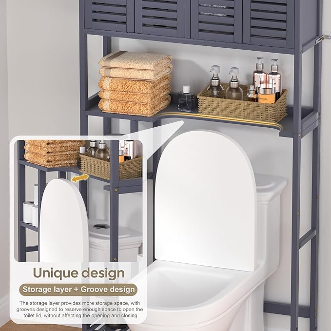 Over The Toilet Storage Cabinet - Image 5