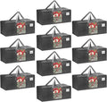 VENO 10 Pack Moving Bags Extra Large Storage Bags by Veno