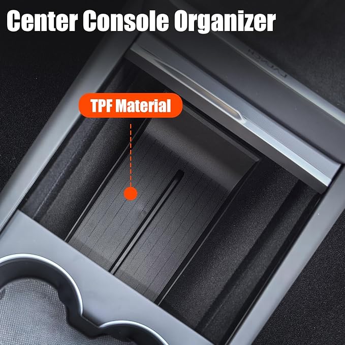 2 Pcs Center Console Organizer Bottom Trays - Image 3