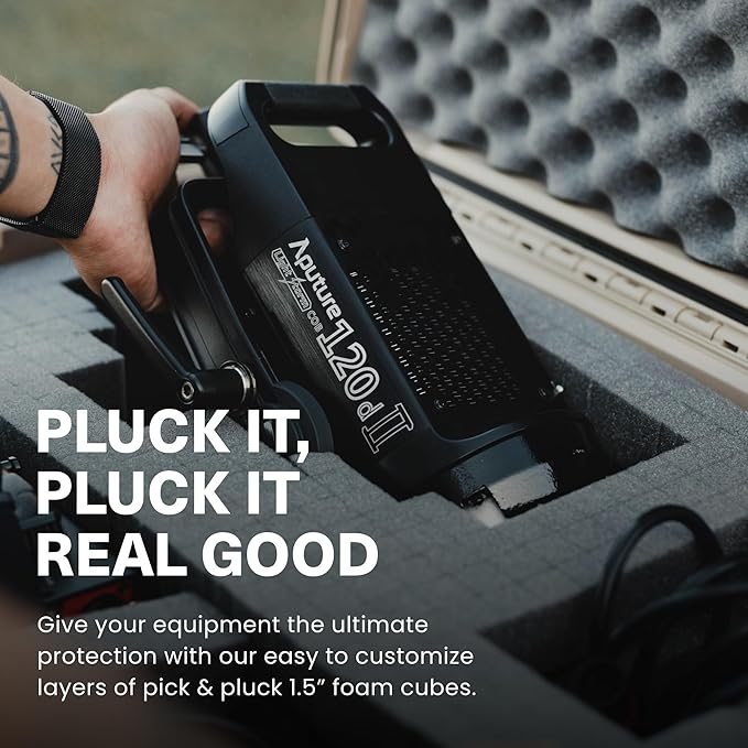 Condition 1 45" Waterproof Hard Case w/Wheels & Pluckable Foam – Lockable - Image 5