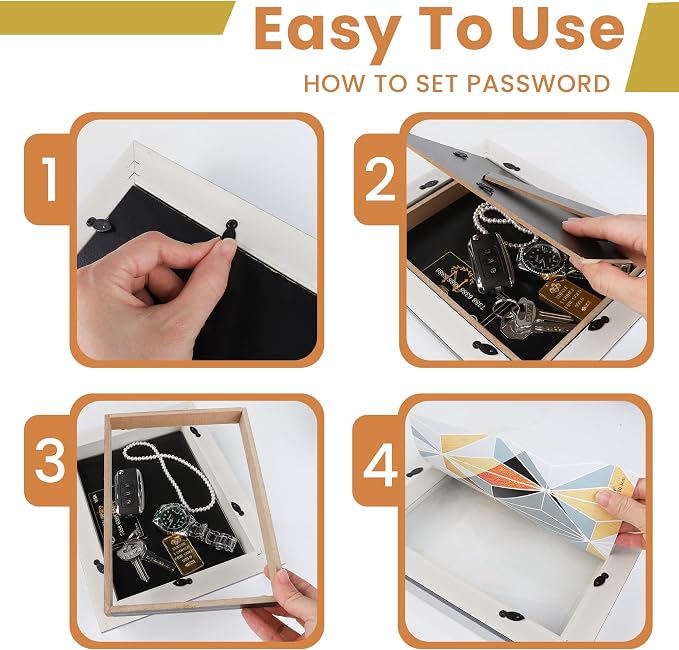 Diversion Safe 7.8"x10" Picture Frame Safe - Image 3