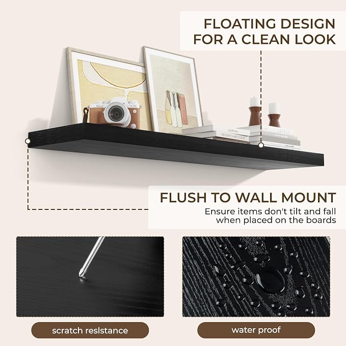 RICHFOCUS 48Inch Floating Shelves - Image 6