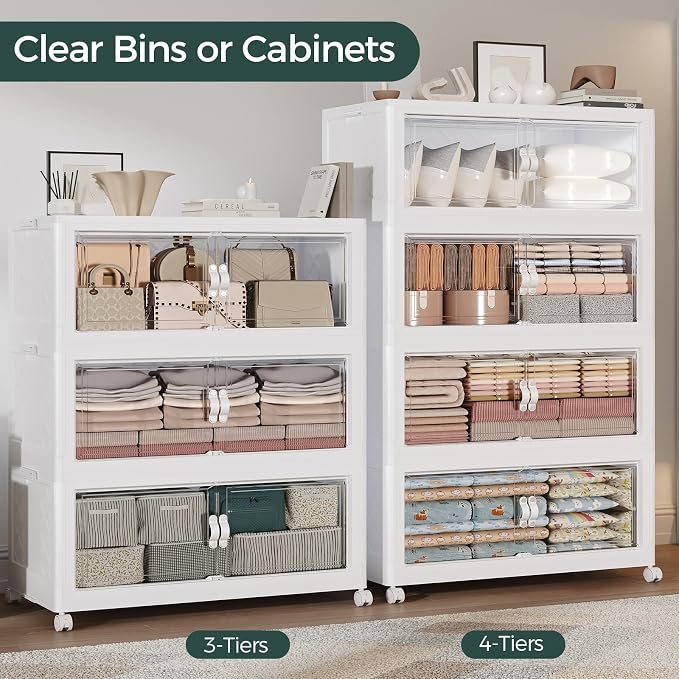 880QT Extra Large Stackable Storage Bins - Image 7