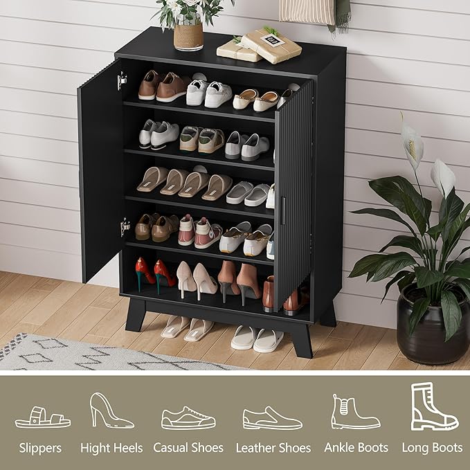 Shoe Cabinet Storage for Entryway - Image 3
