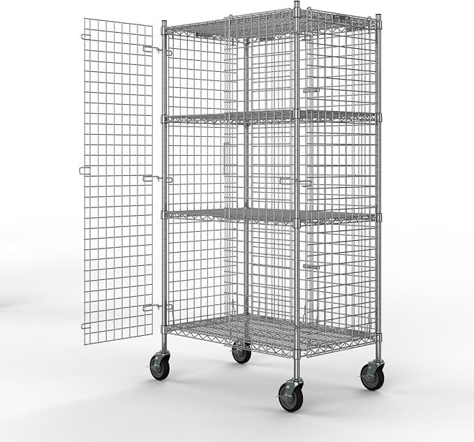24" W x 36" L x 69" H Heavy Duty Utility Commercial Grade Metal Storage NSF - Image 3