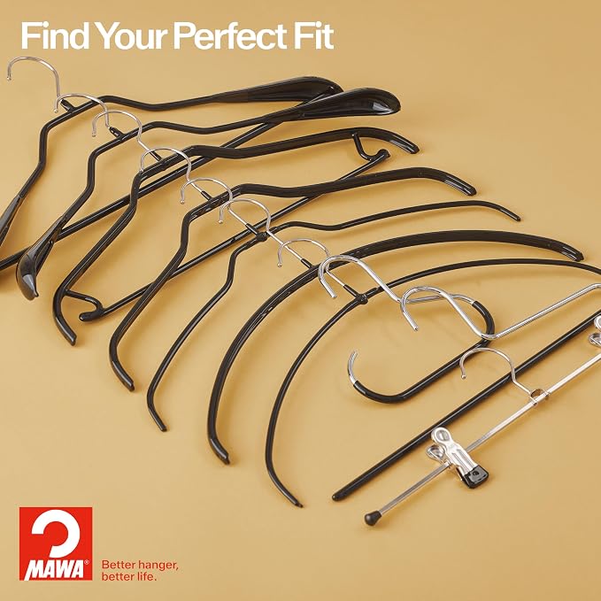 MAWA by Reston Lloyd Scarf, and Accessory Organizer, Non-Toxic Metal Hanger - Image 6