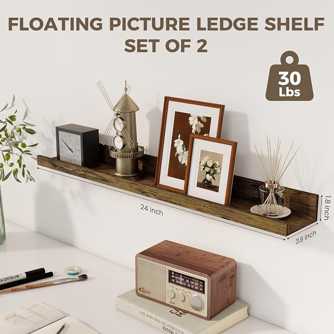 Axeman Floating Shelves for Wall - Image 3