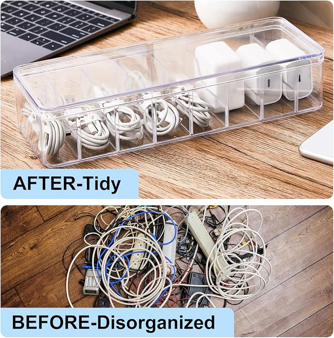 Tatuo 6 Pcs Cable Organizer Box - Image 6