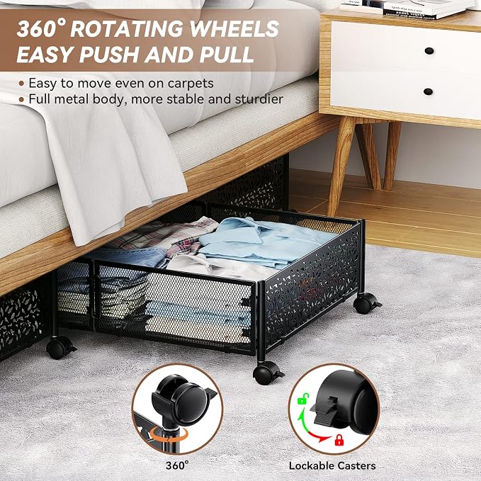 Under Bed Storage, Under the Bed Storage Containers - Image 4