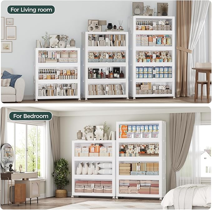 880QT Extra Large Stackable Storage Bins - Image 6