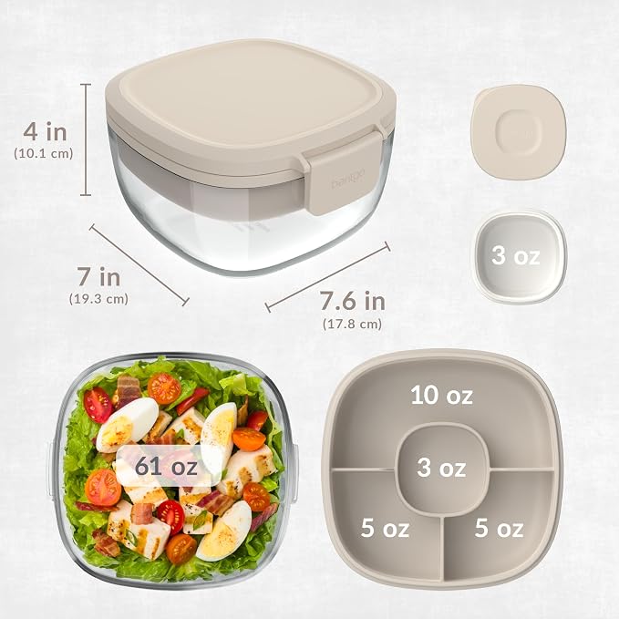 Bentgo Glass All-in-One Salad Container - Image 6