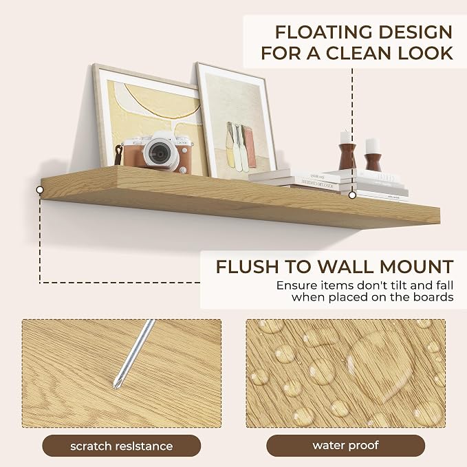RICHFOCUS 48Inch Floating Shelves - Image 6