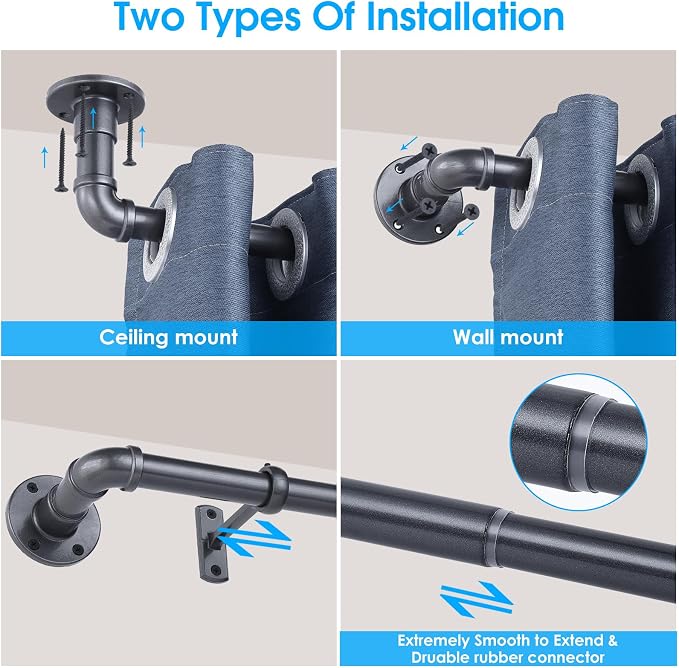 Industrial Curtain Rods - Image 4