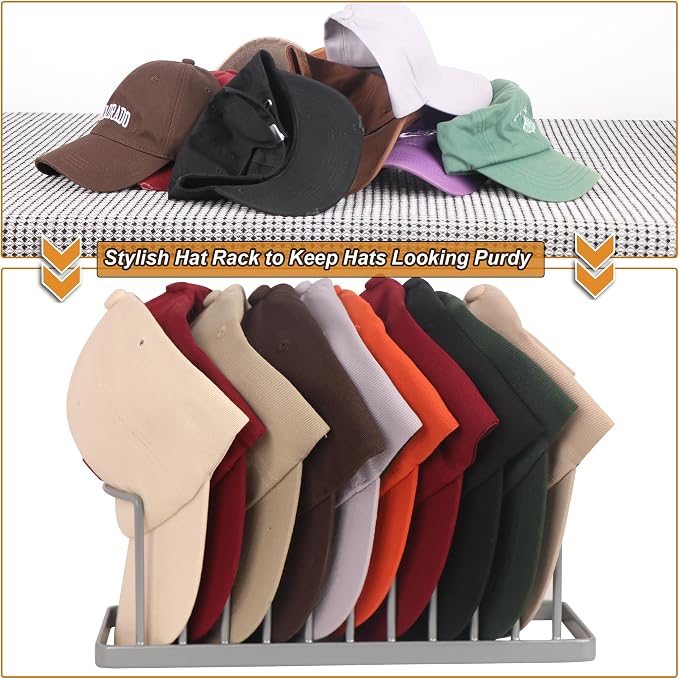 Hat Organizer for Baseball Caps - Image 6
