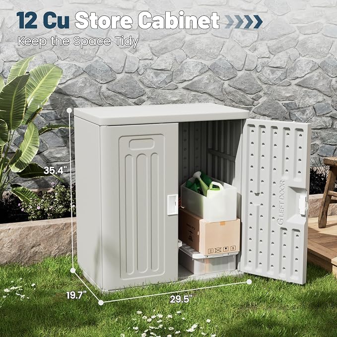 Amopatio Outdoor Storage Cabinet - Image 3