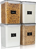 Vtopmart 4 PCS Large Food Storage Containers 5.2L / 175oz, 4 Pieces BPA Free by Vtopmart