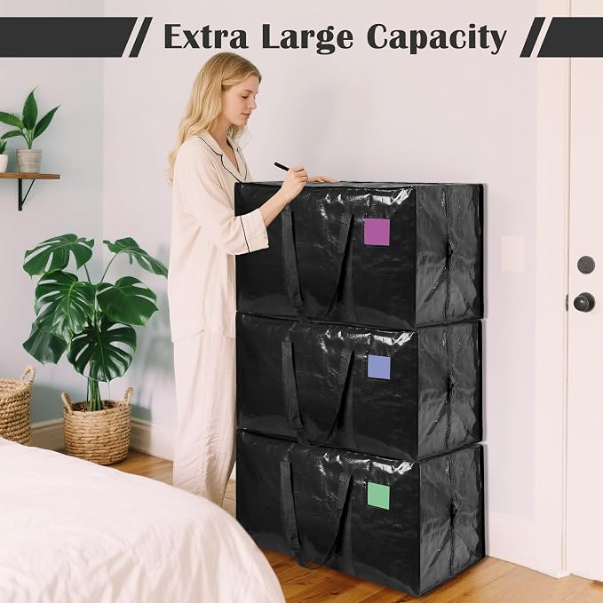 12 Pack Extra Large Heavy Duty Moving Bags - Image 5