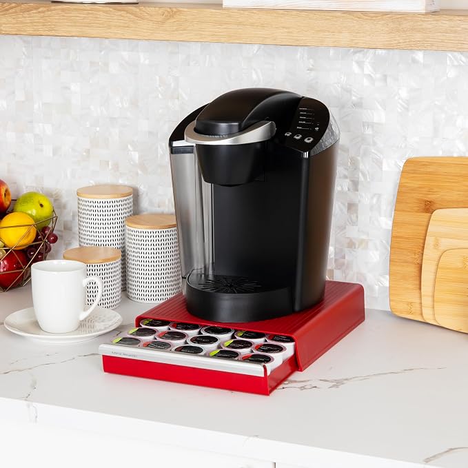 Mind Reader Single Serve Coffee Pod Drawer, 30 Pod Capacity, Countertop - Image 2