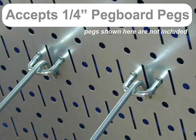 Wall Control 4 ft. Metal Pegboard Organizer - Image 4