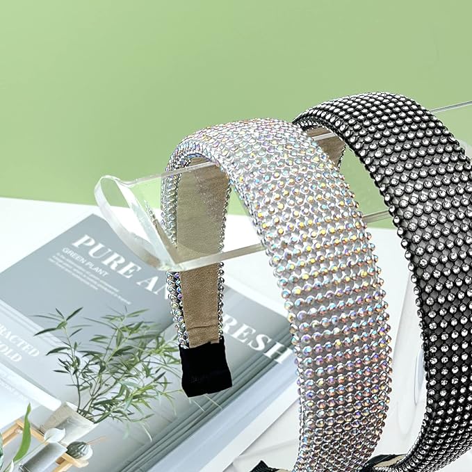 Bigfety Acrylic Headband Holder, 3-Tier Hair Accessories Organizer Clear Stand - Image 4