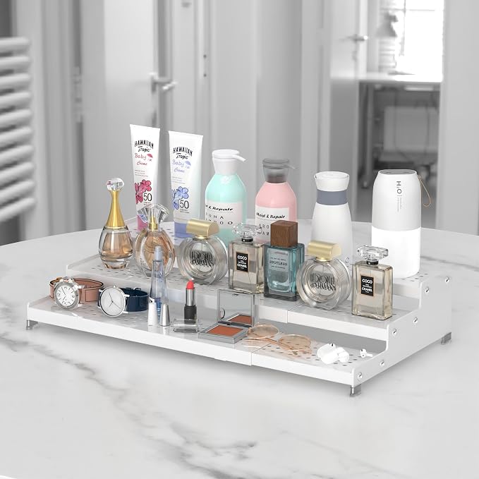 Spice Rack Organizer for Cabinet, 3 Tier Expandable Shelf, Pantry and More - Image 4