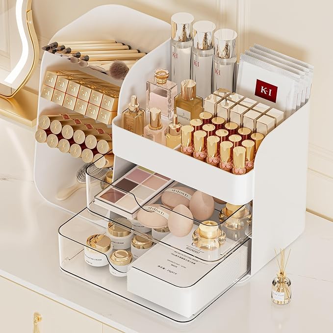 Makeup Organizer with Brush Holder - Image 2