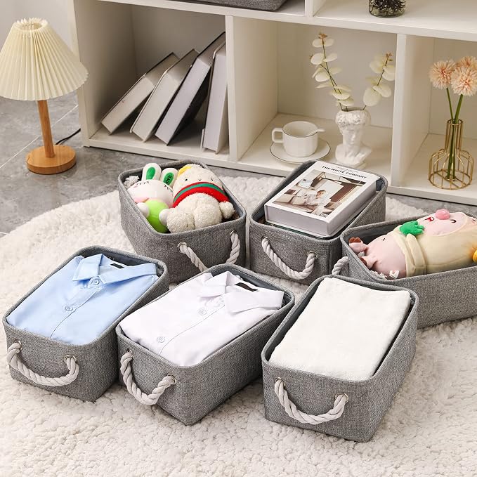 combocube 11.8 x 7.8 x 5.1 Inch Fabric Storage Bins - Image 3