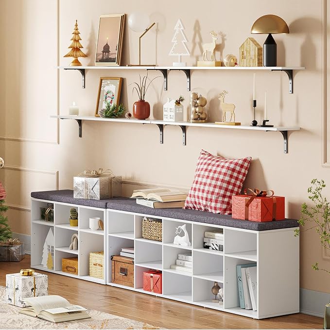 DINZI LVJ Shoe Storage Bench - Image 8