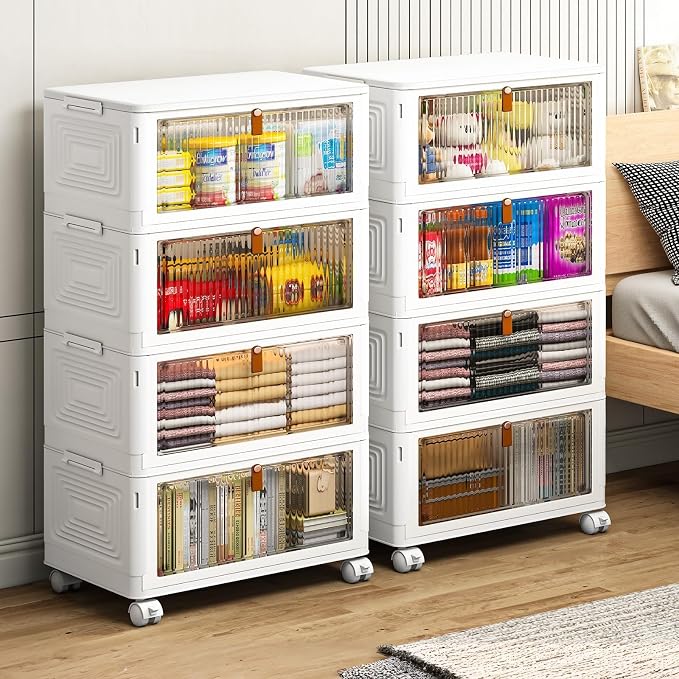 4 Tier Plastic Storage Bins - Image 5