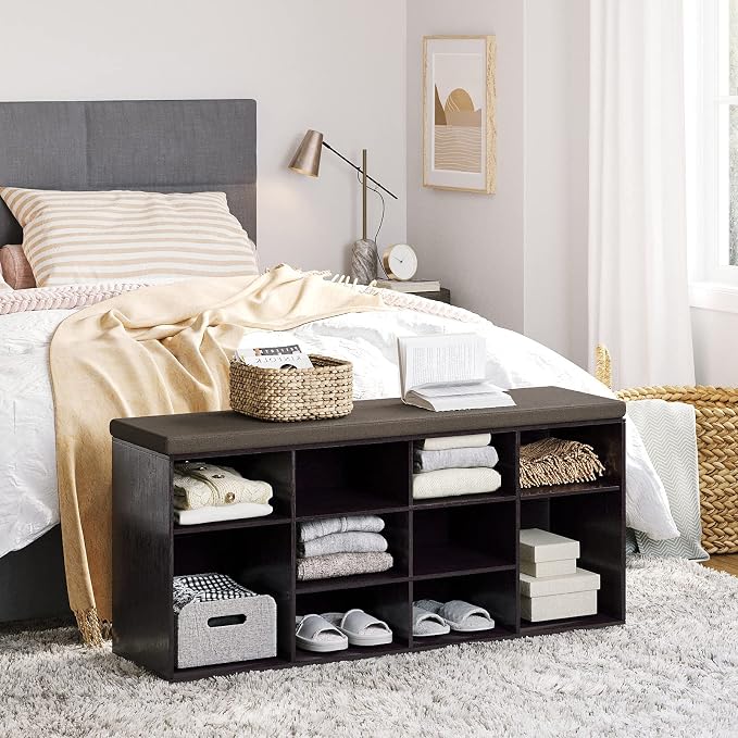 DINZI LVJ Shoe Storage Bench - Image 5