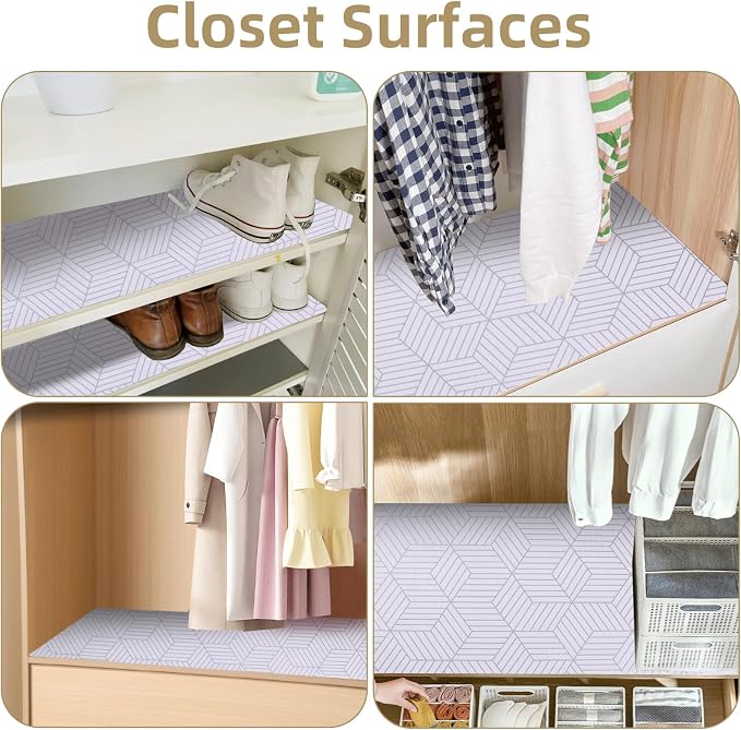Shelf Liners for Kitchen Cabinets 24in x 30FT, Non Adhesive Cabinet Liner - Image 7