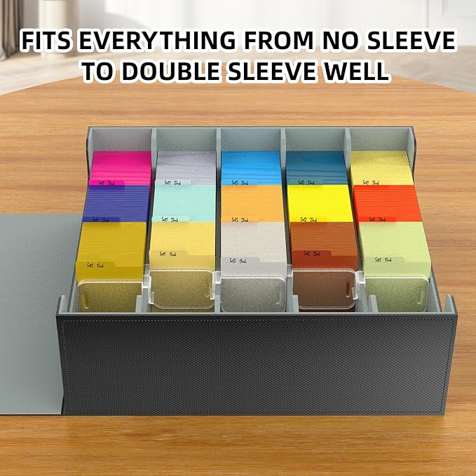 AFIING Trading Card Storage Box, MTG Deck Box - Image 7