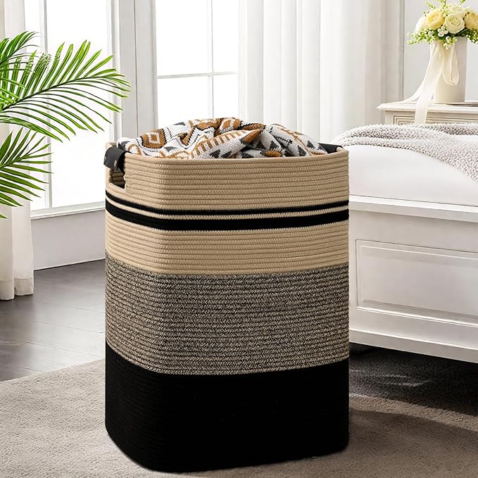 Laundry Hamper, 95L Tall Laundry Basket - Image 2