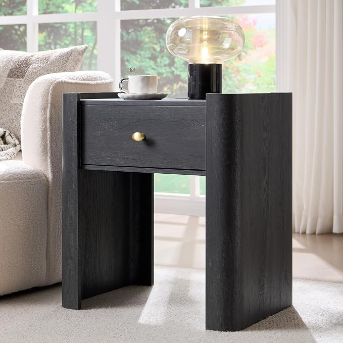 23.6" Tall Modern Nightstand - Image 7