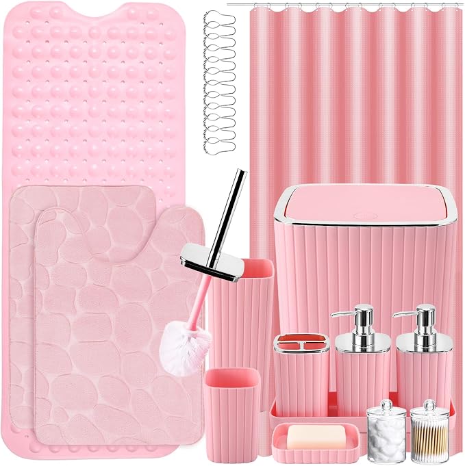 26PC Bathroom Accessories Set by BetterbathroomwithXLHOME