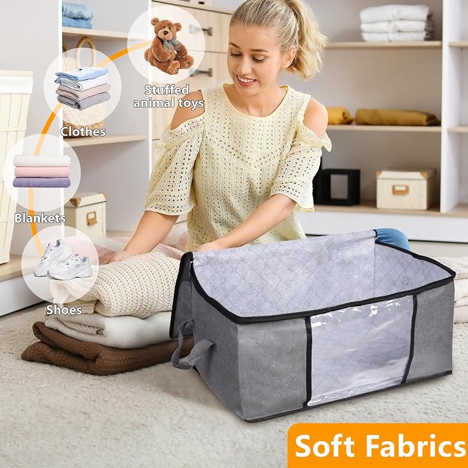 10 Pack Clothes Storage Bags - Image 2