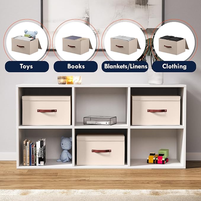 Ornavo Home 3 Pack Collapsible Storage Bins - Image 4