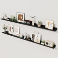 Axeman Black Floating Shelves by Axeman