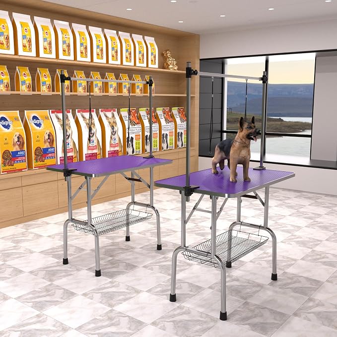 42" Dog Grooming Table Foldable Pet Grooming Tables - Image 4