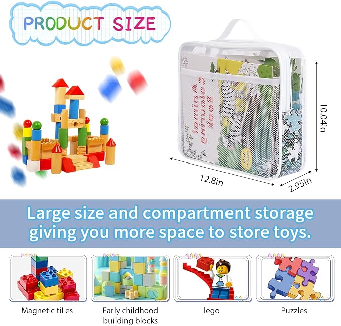 Large Kids Toy Storage Bag - Image 3