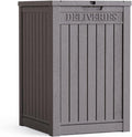55 Gallon Resin Deck Box, Waterproof Outdoor Storage Box by Unknown