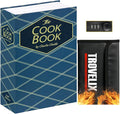 Book Safe with Combination Lock, Hidden Safe with Fireproof Bag, Secret by KOFAIR