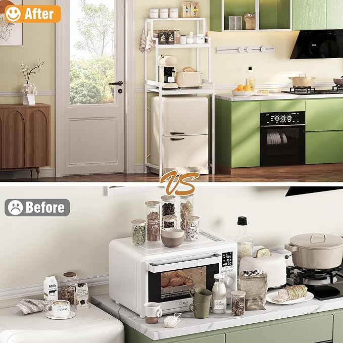 3-Tier Kitchen Bakers Rack - Image 9